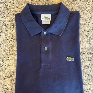 Like NEW Lacoste Original Classic Fit Polo (Navy)